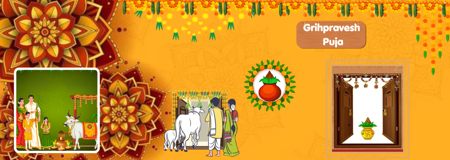 Grihpravesh Puja with North Indian Pandit in Bangalore